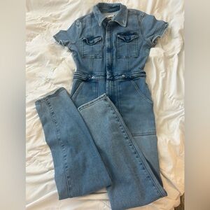 Good American Denim Jumpsuit - Medium